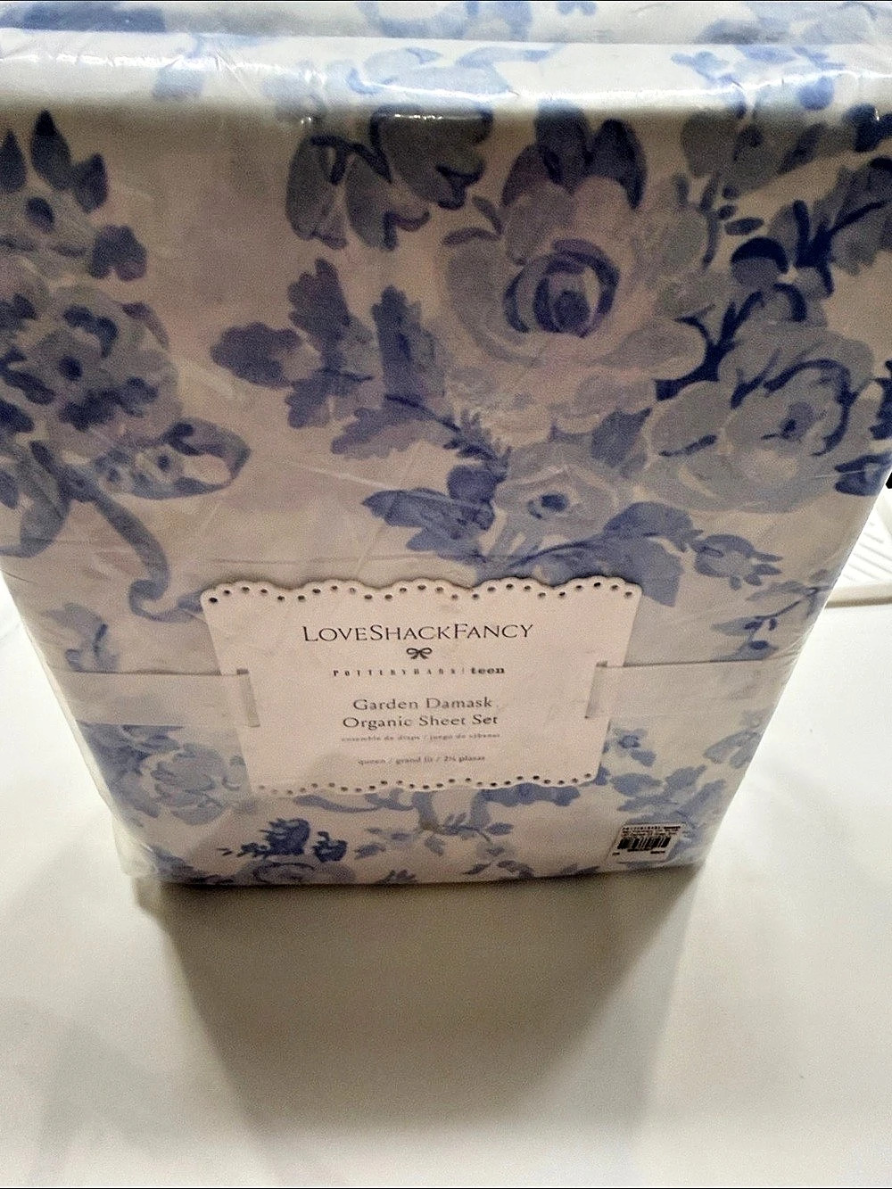 LoveShackFancy Garden Dream Organic Sheet Set Floral Queen NWT